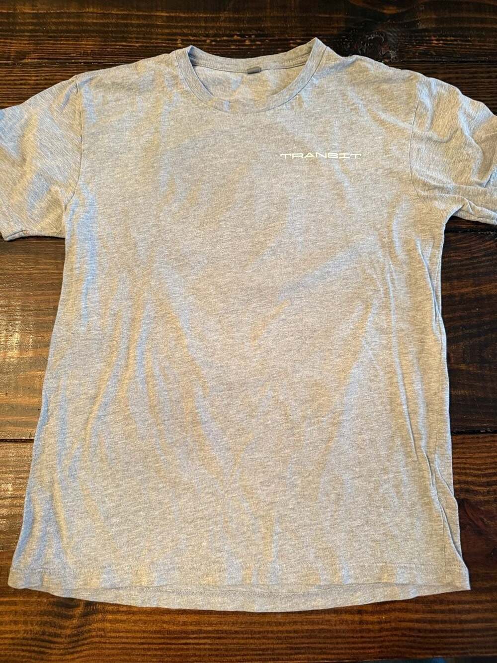 Transit Graphic T-Shirt Heather Grey